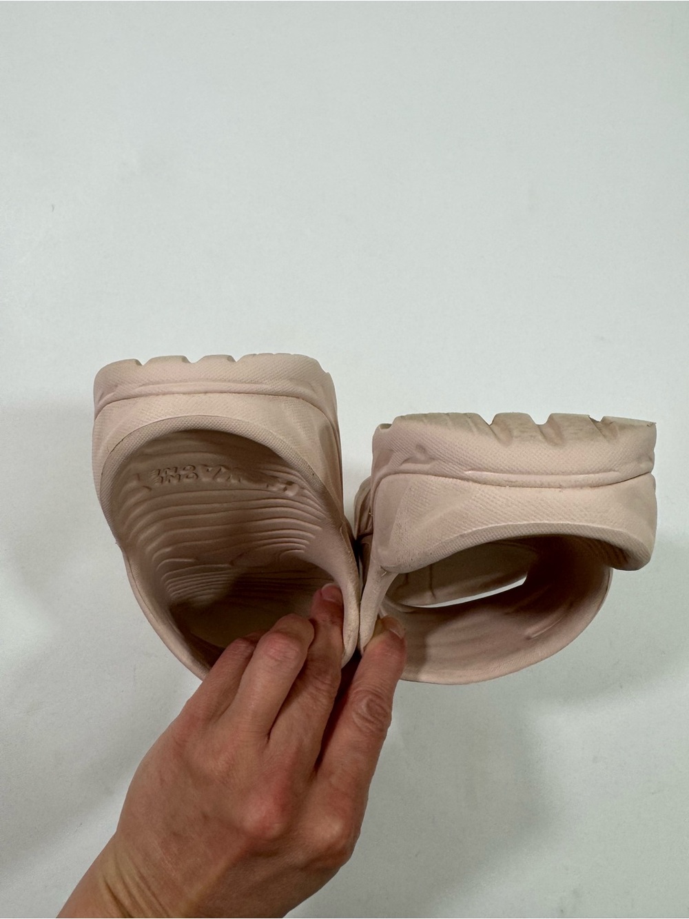 Hoka Ora Recovery Slides Light Pink Blush - Picture 8 of 11
